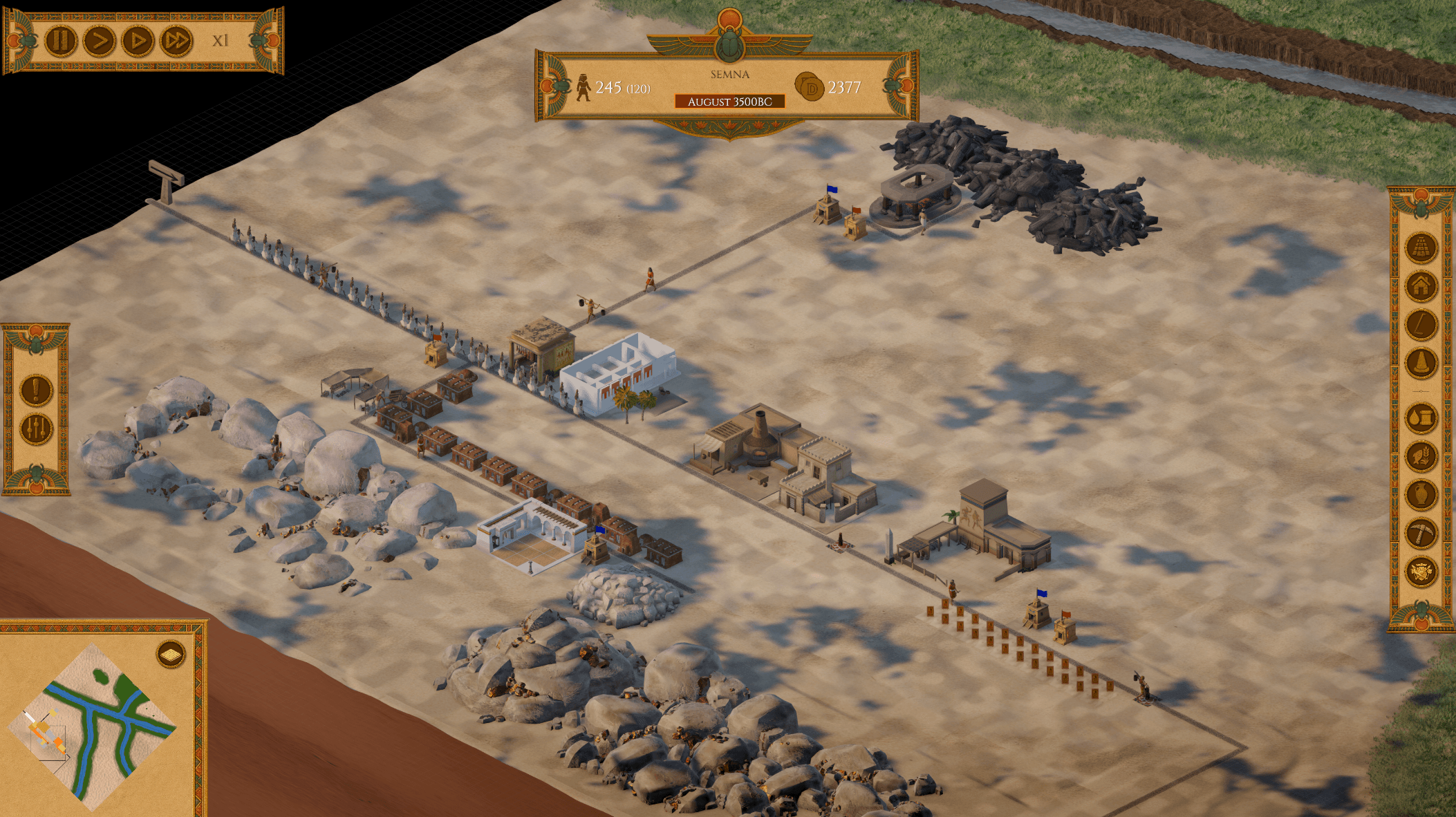 Cover Image for March Development Update - Mine and Military Production Chain