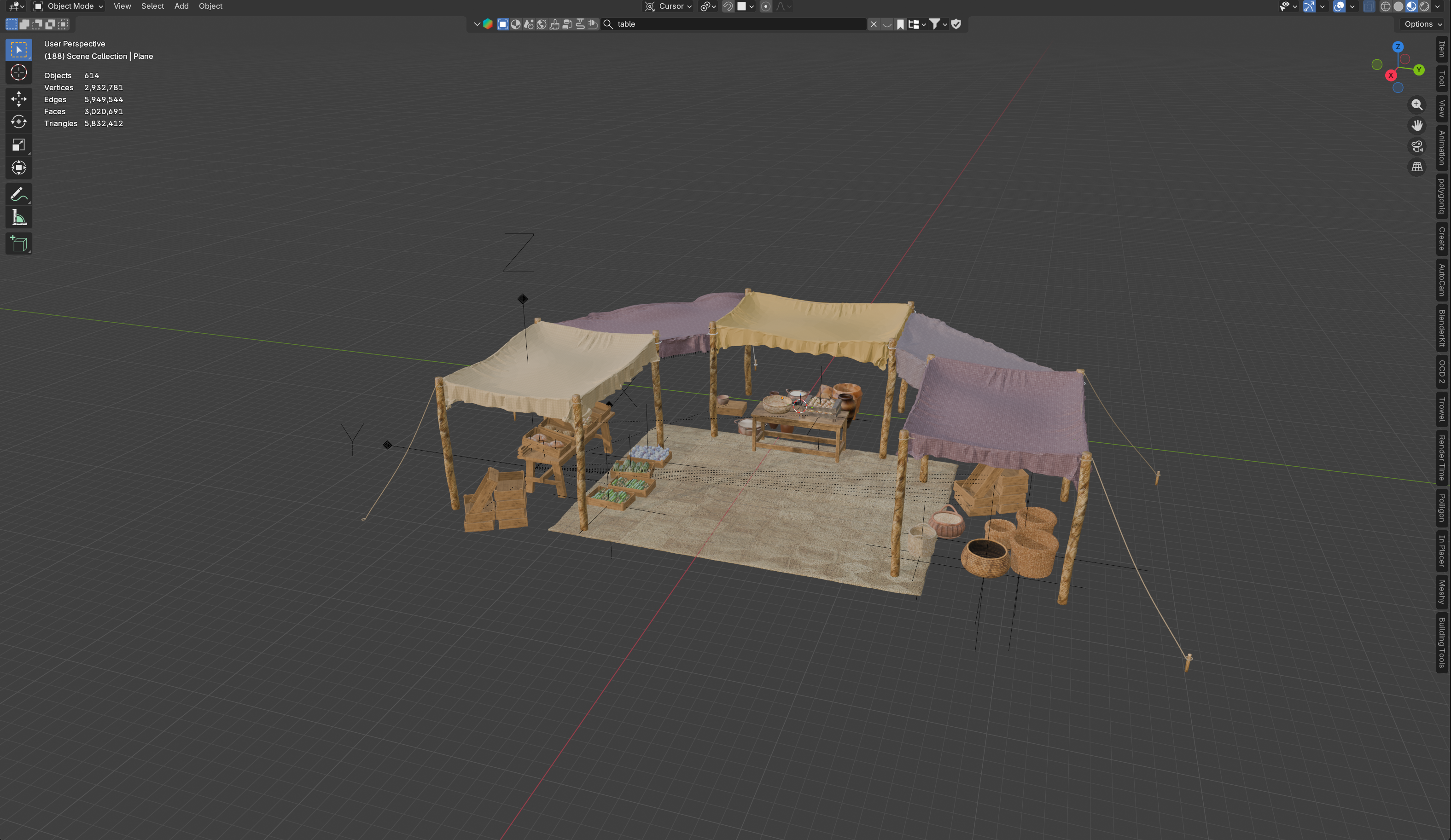 Market Stall distribution hub