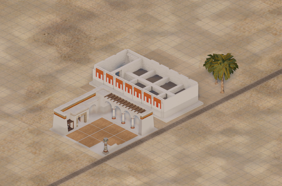 Warehouse storage support in the military chain