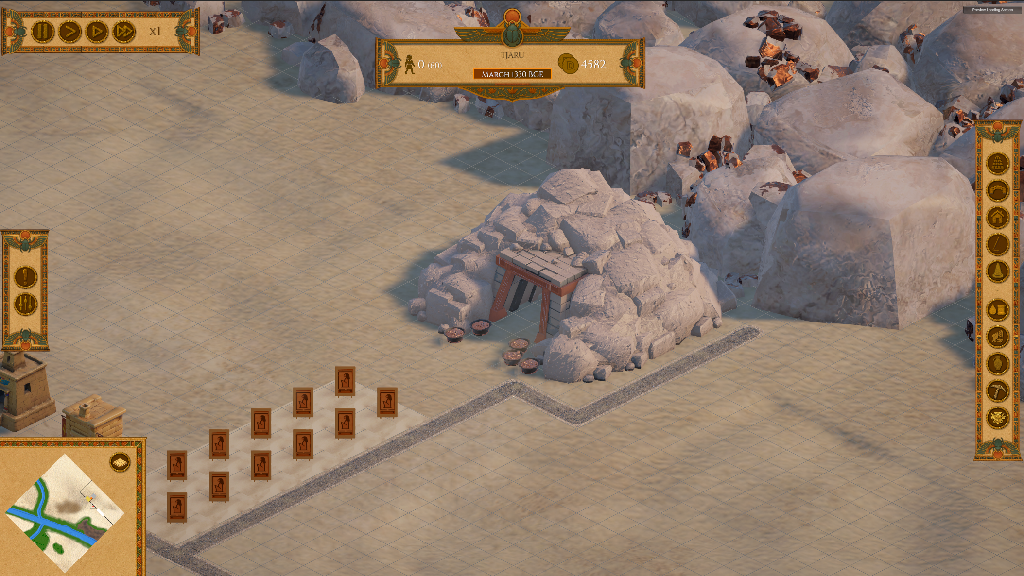 Tjaru military scenario screenshot
