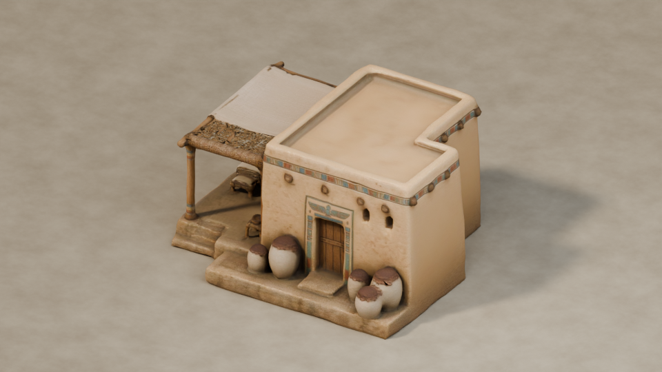 Embalmer's Workshop: health services connected to material supplies.