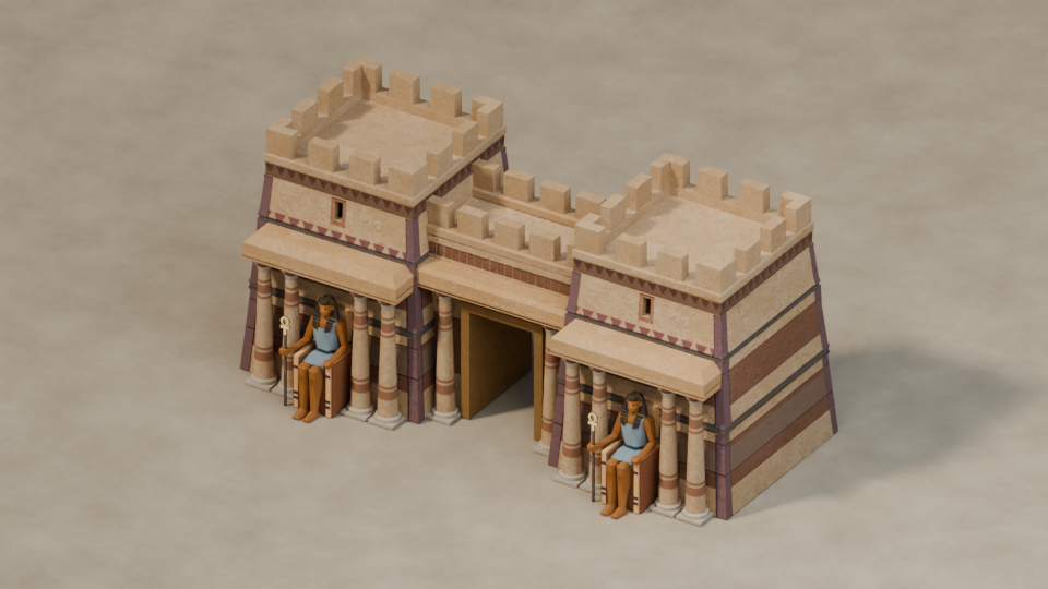 Military Gate: a more substantial entrance through the defenses.