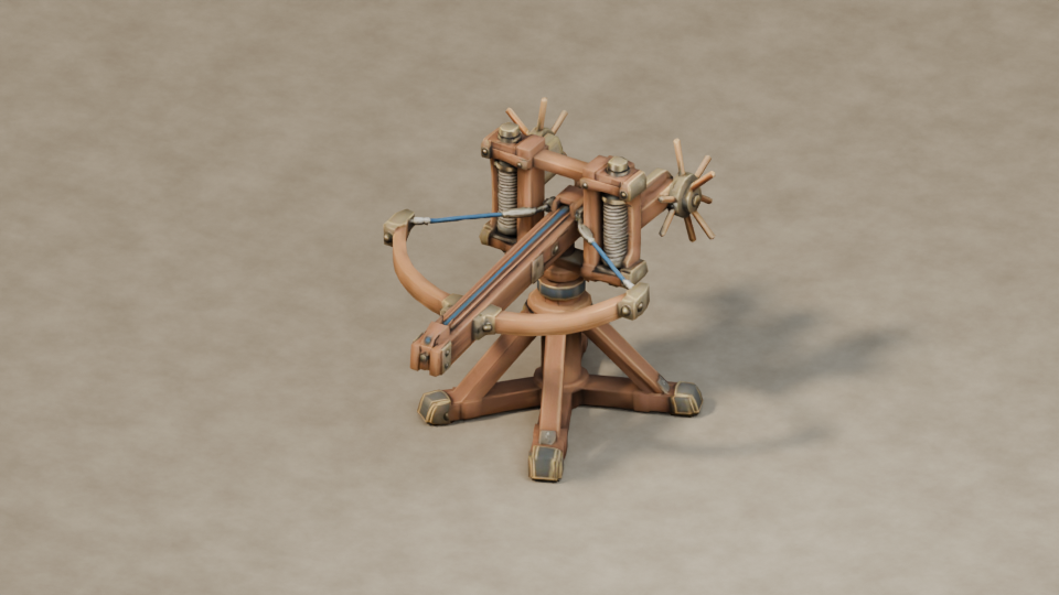 Ballista detail, shown separately from the tower.